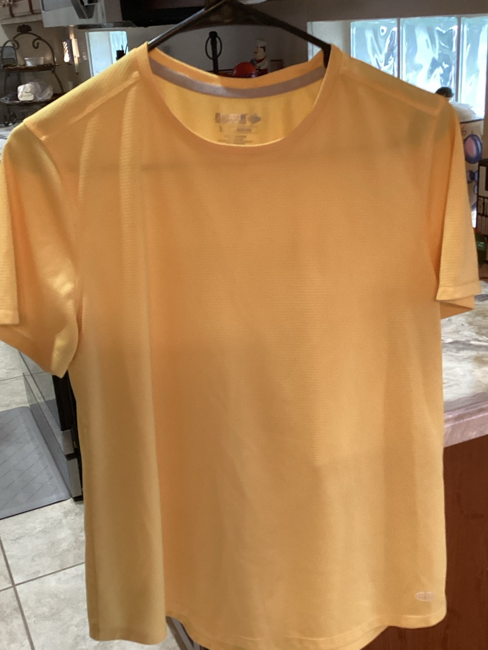 Reel Legends Yellow Short Sleeve Performance Tee